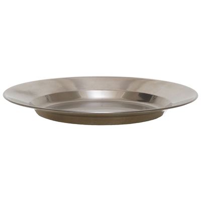 Assiette creuse, diamètre 25 cm, inox ARGENTÉ MFH 33393 2