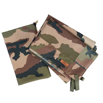 Bâche polyvalente 3 x 3 m, camouflage français CCE  335024 2