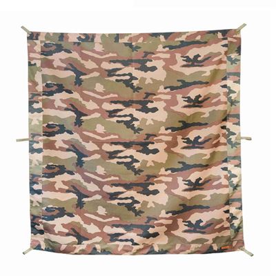 Bâche polyvalente 3 x 3 m, camouflage français CCE