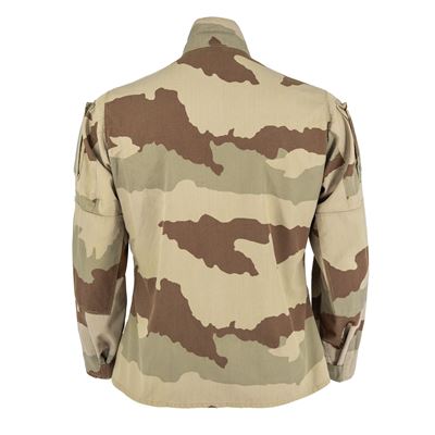 Blouse française COMBAT F3 ZD CCE désert camouflage usagée Armée française 335899-DE-G 2