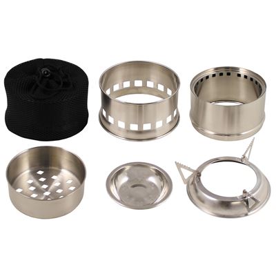 Réchaud pliable « DŘÍVKÁČ » à combustible solide FOREST FOX Outdoor 33690 2