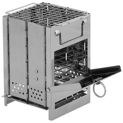 Barbecue de voyage ROCKET MINI pliable INOX FOX Outdoor 33691A 3