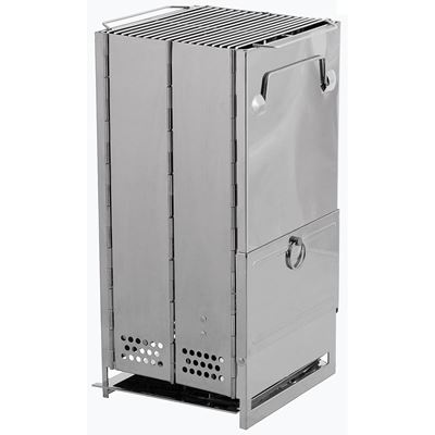 Barbecue de voyage ROCKET LARGE pliable INOX