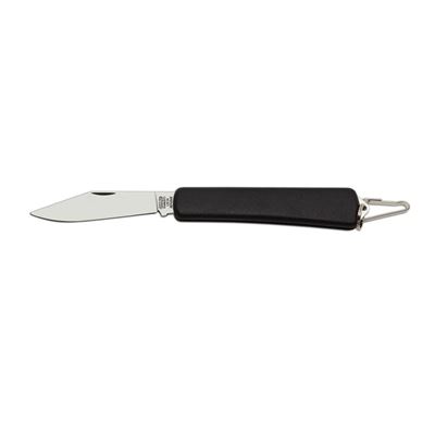 Couteau de camping NH-1 pliant INOX manche PLASTIQUE NOIR