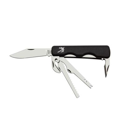 Couteau de pêche NH-5B INOX manche PLASTIQUE NOIR