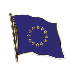 Insigne drapeau UE - Union européenne flottant