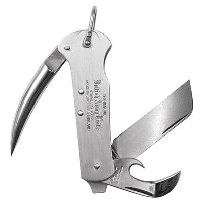 Couteau pliant GENUINE 3PC BRITISH ARMY INOXYDABLE