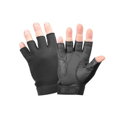 Gants en néoprène sans doigts NOIRS ROTHCO 3460 2