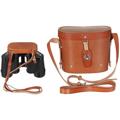 Jumelles 8x30 RETRO avec étui en cuir
