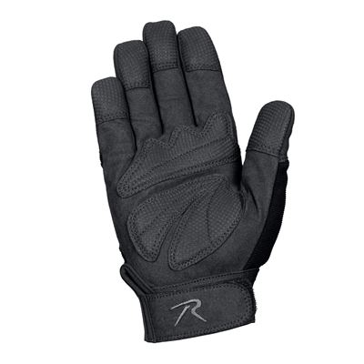 Gants MILITARY MECHANICS NOIRS ROTHCO 3468 2