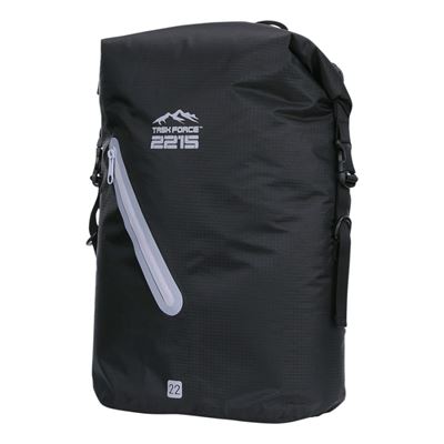 Sac à dos BEAVERTAIL 22 L imperméable NOIR/GRIS