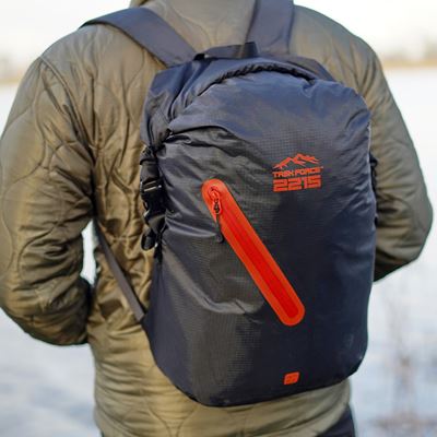 Sac à dos BEAVERTAIL 22 L imperméable NOIR/ORANGE Task Force 2215 351740BO 4