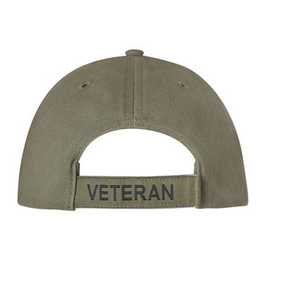 Casquette de baseball VETERAN NAVY avec drapeau américain VERT ROTHCO 3513 2