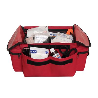 Sacoche médicale pour secouristes EMS à bandoulière ROUGE ROTHCO 3522 4