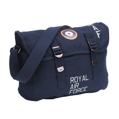 Sac à bandoulière RAF en toile BLEU