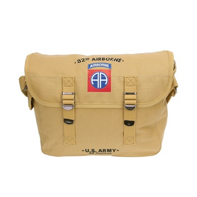 Sac à bandoulière 82nd AIRBORNE en toile SABLE FOSTEX 353642 2