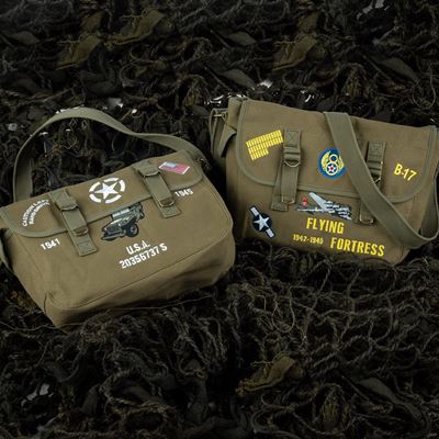 Sac à bandoulière B-17 FLYING FORTRESS en toile FOSTEX 353650 2