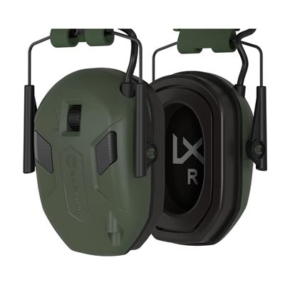 Ensemble de lunettes WX VAPOR COMM et de casques de tir M300 WILEY X 3553SRK-W 3