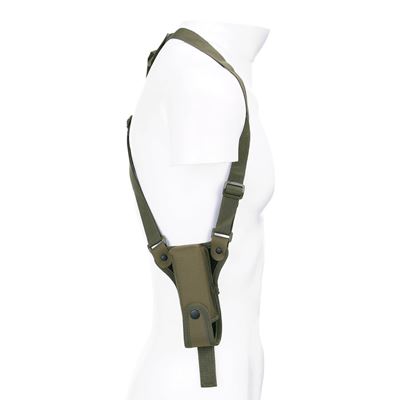Étui sous le bras pour pistolet DE LUXE VERT FOSCO 355403-GR 3