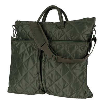 Sacoche PILOT pour casque VERT/ORANGE