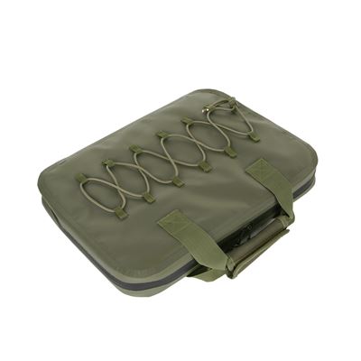 Sacoche imperméable pour pistolet/ordinateur portable VERTE
