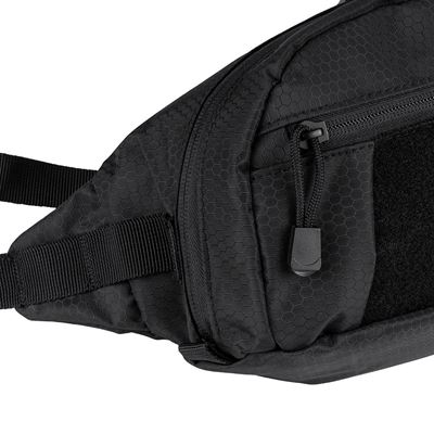 Sac banane HEXAGON FANNY avec velcro NOIR 101INC 359397-BLK 5