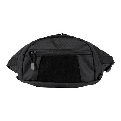 Sac banane HEXAGON FANNY avec velcro NOIR