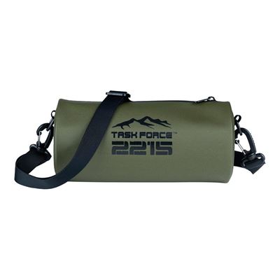 Sac à bandoulière cylindrique CYLINDER imperméable VERT Task Force 2215 359572 5
