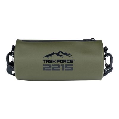 Sac à bandoulière cylindrique CYLINDER imperméable VERT Task Force 2215 359572 3