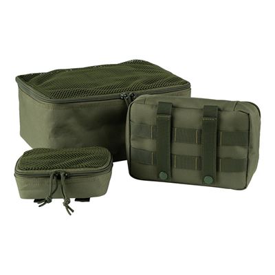 Ensemble de 3 pochettes ORGANIZER MOLLE 101INC 359580 2