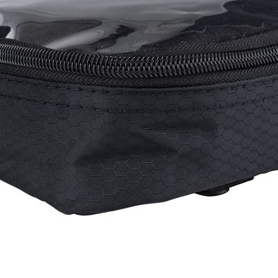 Étui HEXAGON ORGANIZER transparent NOIR 101INC 359582-BLK 2