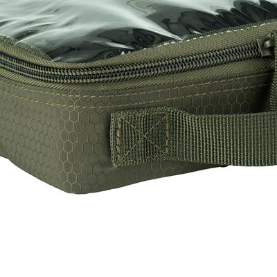 Étui HEXAGON ORGANIZER transparent VERT 101INC 359582-GR 3