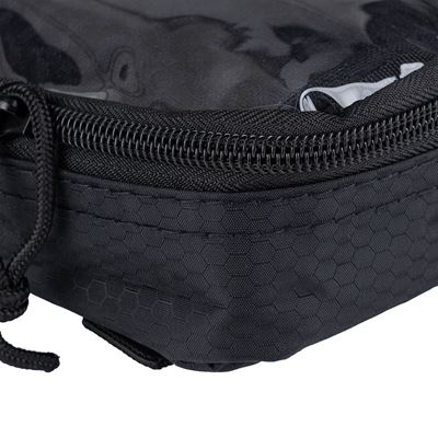 Étui HEXAGON ORGANIZER transparent, petit format, NOIR 101INC 359583-BLK 3