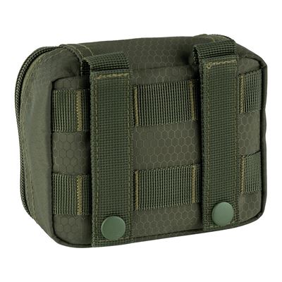 Étui HEXAGON ORGANIZER transparent, petit format, VERT 101INC 359583-GR 3