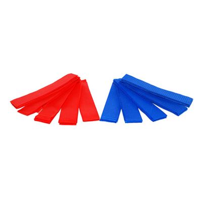 Jeu de bracelets d'identification pour joueurs 5 + 5 pièces BLEU / ROUGE 101INC 359810 3