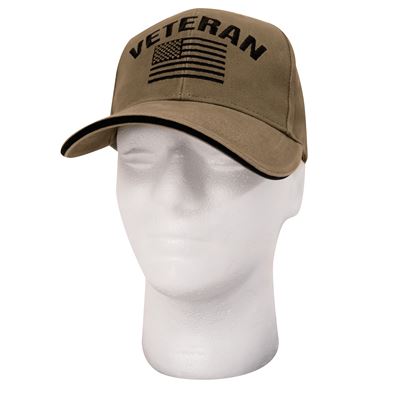 Casquette VINTAGE VETERAN avec drapeau américain COYOTE ROTHCO 35990 5