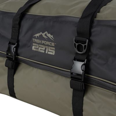 Sac COMMANDER PRO imperméable à roulettes VERT Task Force 2215 359902RG 8