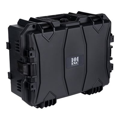 Mallette en plastique #5 NOIRE 101INC 359925-BLK 2