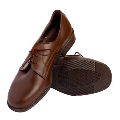 Chaussures NORVÉGIENNES d'officier MARRON