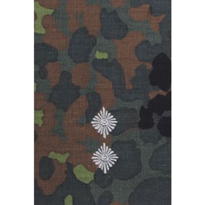 Épaulette BW OBERLEUTNANT FLECKTARN / broderie argentée