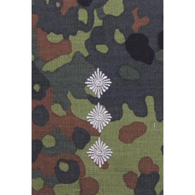 Épaulette BW HAUPTMANN FLECKTARN / broderie argentée