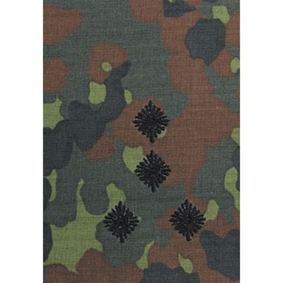 Épaulette BW STABSHAUPTMANN FLECKTARN / broderie noire