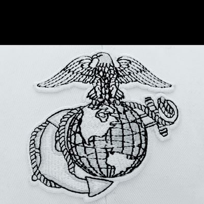 Casquette de baseball GLOBE & ANCHOR BLANCHE ROTHCO 3613 3