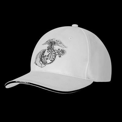 Casquette de baseball GLOBE & ANCHOR BLANCHE