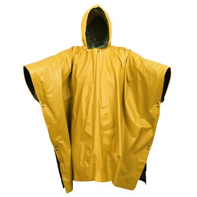 Poncho réversible PVC NOIR/JAUNE ROTHCO 3632 2