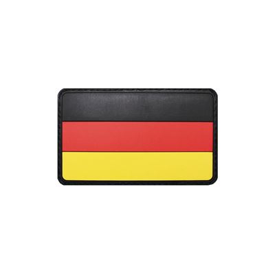 Écusson ALLEMAGNE 8 x 5 cm velcro plastique COULEUR