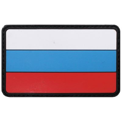 Écusson RUSSIE velcro plastique COULEUR