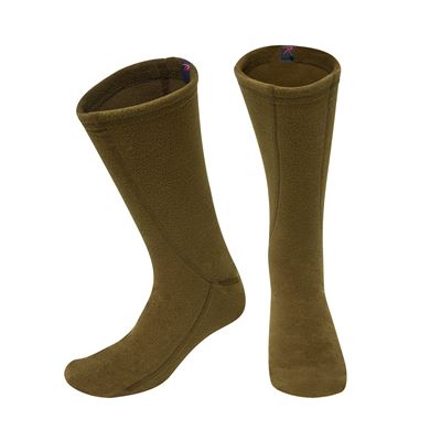 Chaussettes - semelles isolantes POLAR fleece COYOTE BROWN ROTHCO 3667 7
