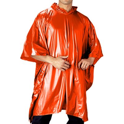 Poncho VINYL 125 x 200 cm ORANGE