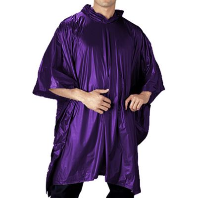 Poncho VINYL 125 x 200 cm VIOLET